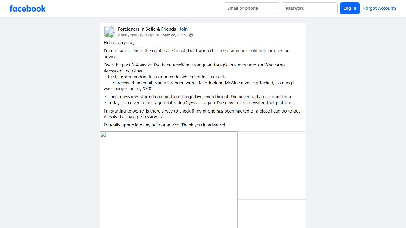 Foreigners in Sofia & Friends Hello everyone, Facebook